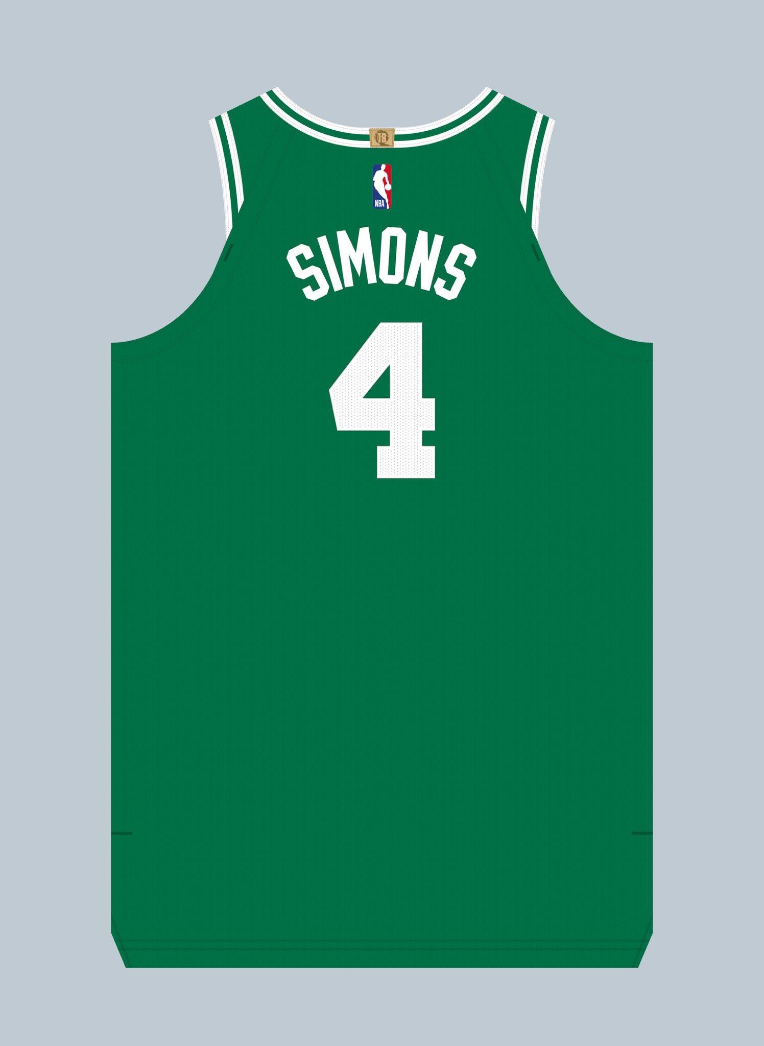 爱游戏数字互动-球衣博主：安芬尼·西蒙斯新赛季将身穿4号球衣