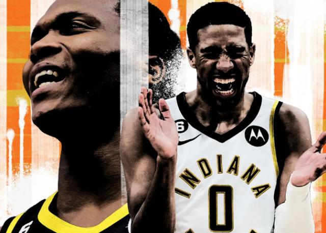 爱游戏新版官网-新赛季的另一匹年轻黑马 步行者后场新双枪养成中